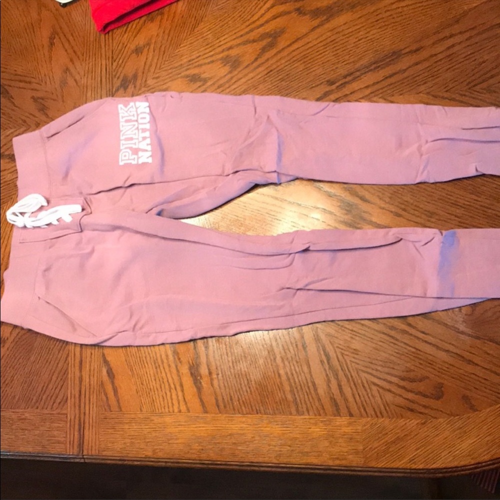 Victoria secret pink  joggers size medium